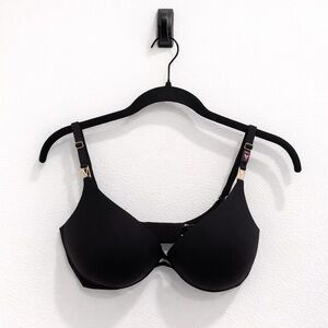 Victoria’s Secret Black Uplift Plunge Bra – Size 32DDD​